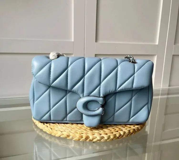 sac à bandoulière femme 2026, en cuir synthétique matelassé losanges, petit sac à chaîne métallique dorée, tendance quotidienne