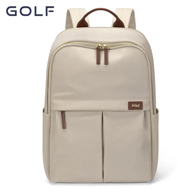 sac à dos de voyage décontracté pour femmes, 16 pouces, étanche, business, élégant, pochette pour ordinateur portable de 15 pouces, sac d'école en nylon de haute qualité