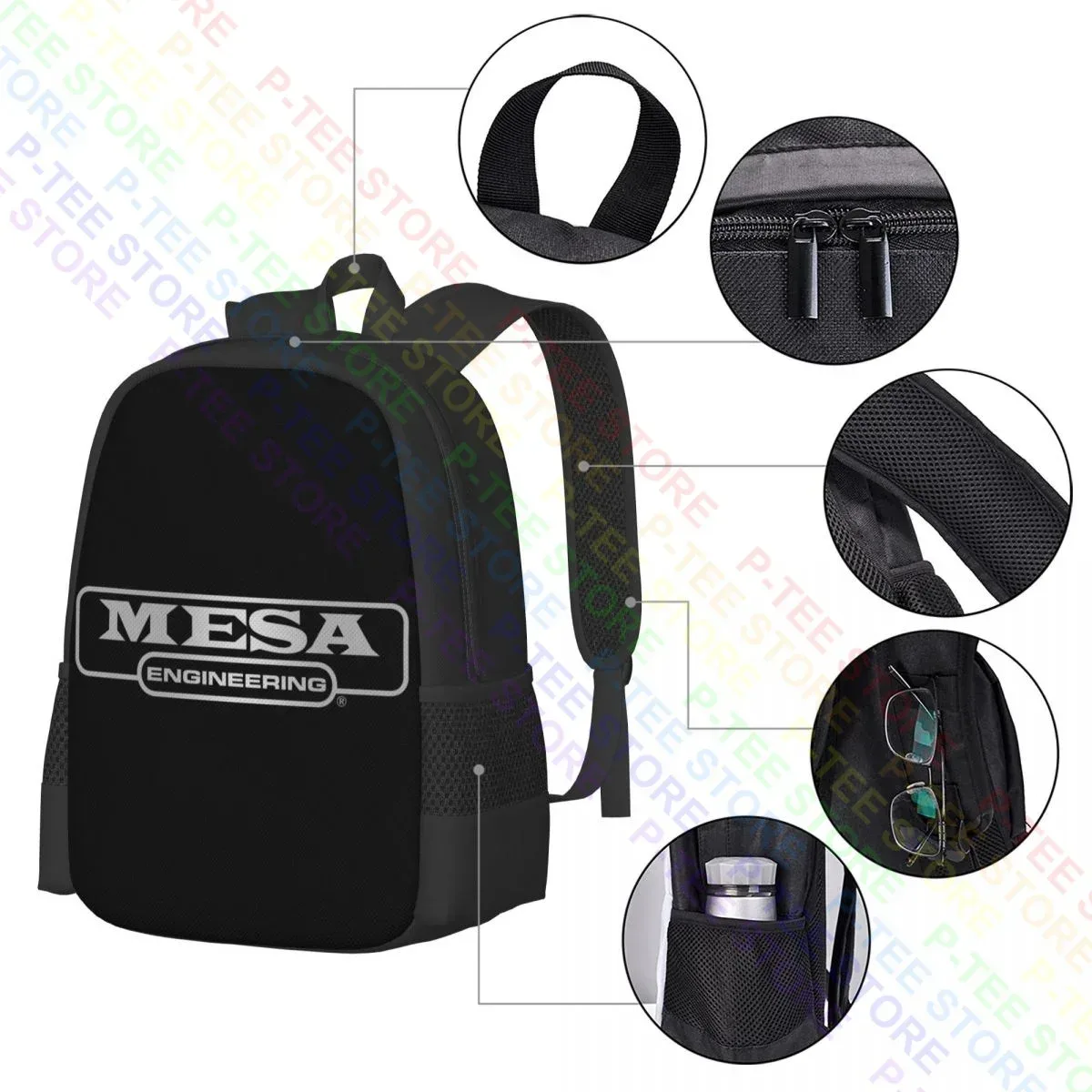 mesa boogie amplificateurs guitares basses mark v triple couronne sac à dos grande capacité plus récent écologique