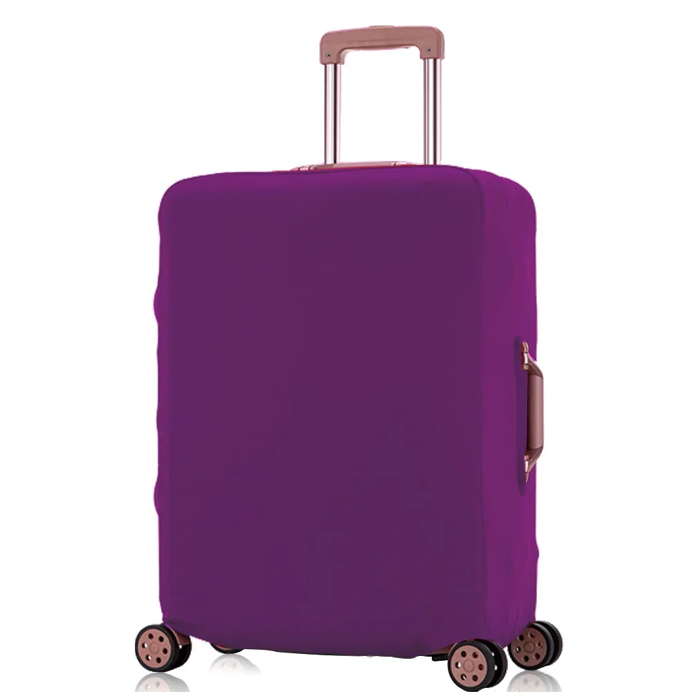 juste de protection élastique pour bagages, housses anti-poussière, motif lettre dorée, valise trolley, sac de voyage, 18-32