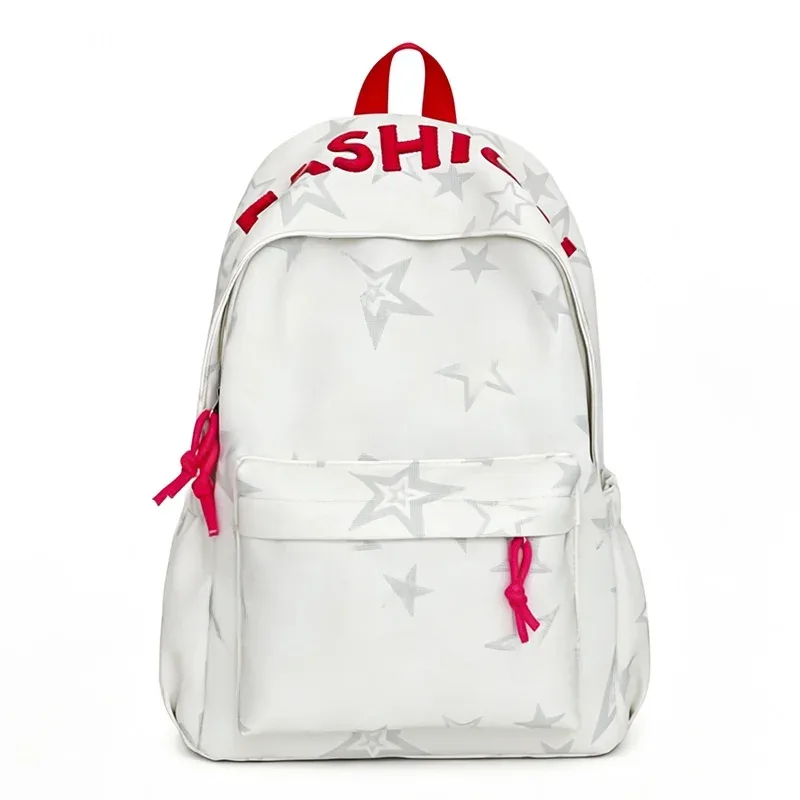 sac à dos tendance grande capacité pour lycée et université, style coréen léger et à la mode pour femmes