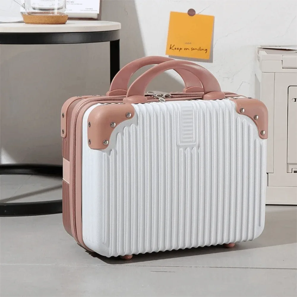 ventes flash : valise de voyage 14 pouces, mini trousse de maquillage, boîte à cosmétiques pour femmes