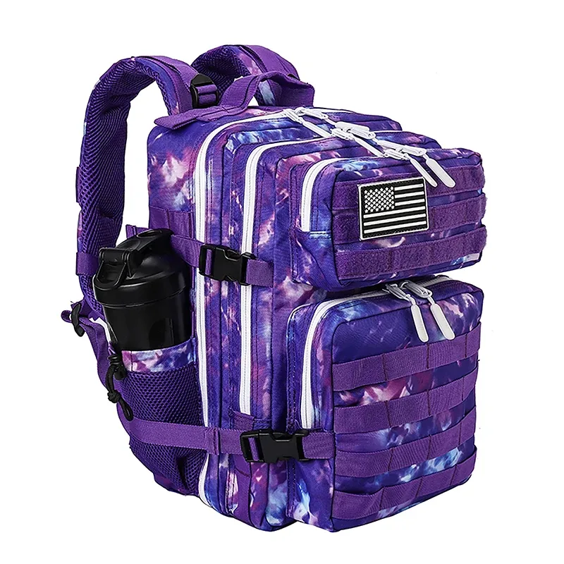 lhi 45l/35l/25l sac à dos tactique pour hommes et femmes étanche athlète salle de sport sac de plein air voyage randonnée sac à dos avec porte-bouteille