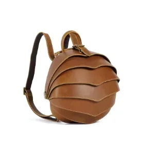 "sac à dos coccinelle vintage fait à la main – véritable cuir de vachette de qualité supérieure, sac à dos élégant et chic de rue tendance