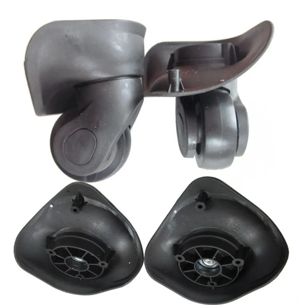 2 pièces/ensemble a08 roues à bagages valises bagages spinner roulette silencieux réparation chariot remplacement en caoutchouc résistant à l'usure rotatif