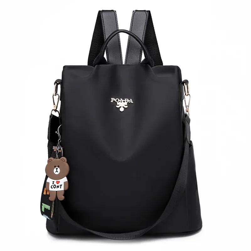 mode anti-vol femmes sac à dos tissu durable oxford sac d'école joli style filles école sac à dos femme voyage sac à dos