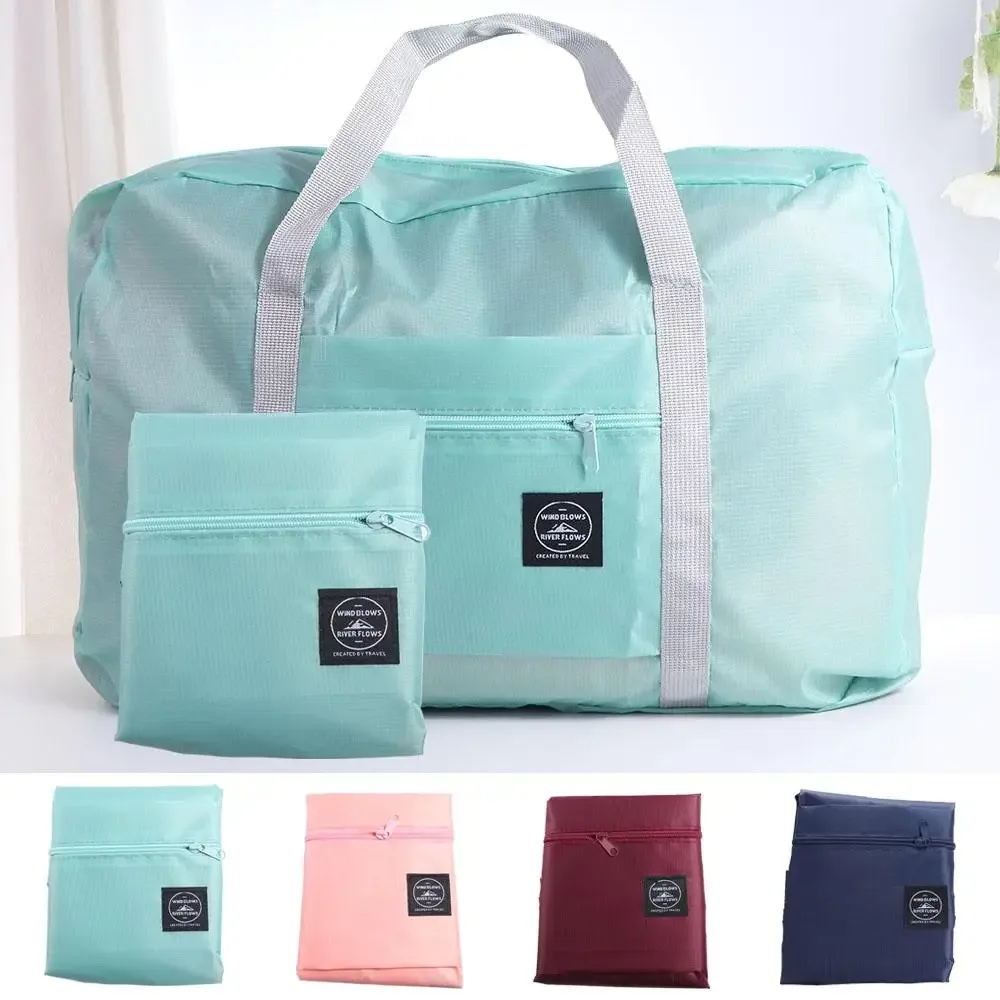 sac de rangement pliable en nylon imperméable grande capacité pour vêtements, sacs de voyage, sacs à main, sacs à bagages