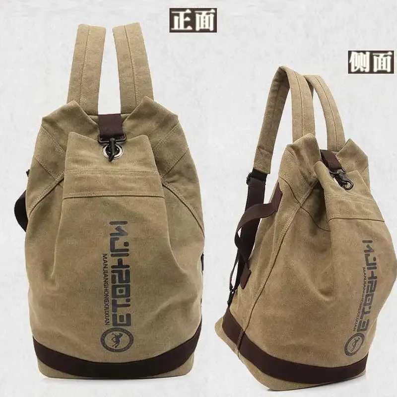 loisirs toile sac à dos grand gentleman sac à dos homme mode sacs de voyage décontractés sacs à dos de haute qualité mochila hombre 가