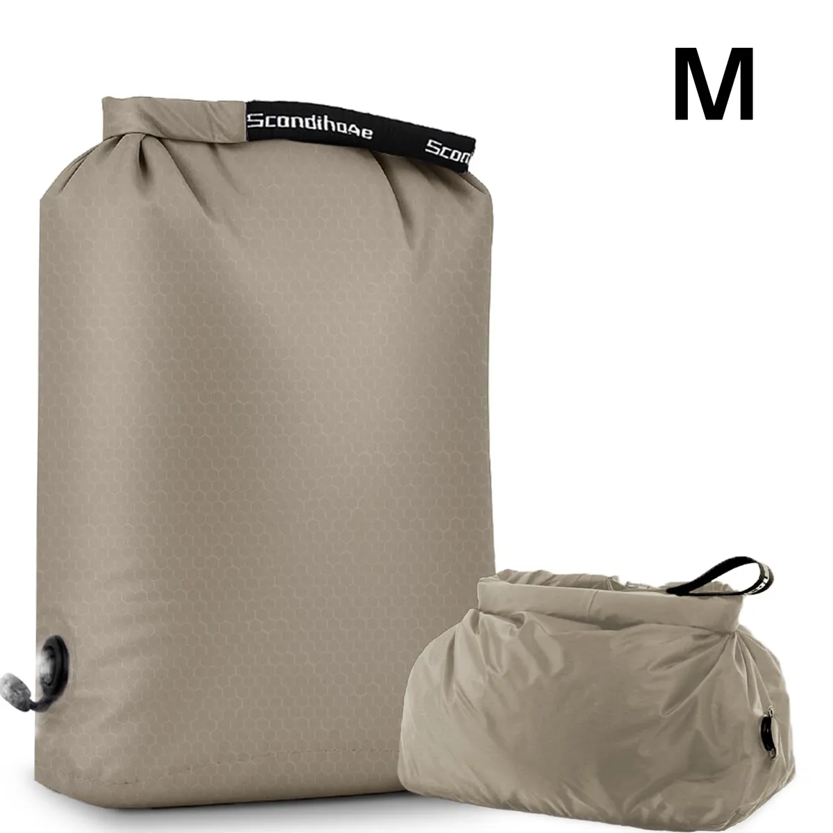 sac de rangement de voyage, sac de compression étanche sans pompe, sac sous vide, organisateur de vêtements, pochette gain de place pour le backpacking et la salle de sport