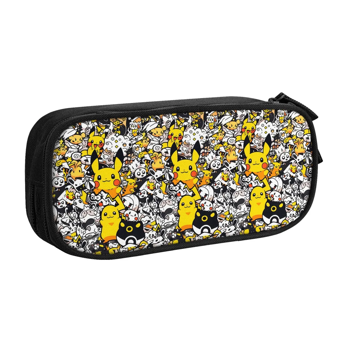 sacs de grande capacité personnalisés avec un motif de pokémon charizard pour enfants, trousse scolaire pour garçons et filles