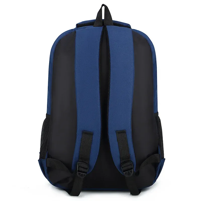 sac à dos pour ordinateur portable avec imprimé lettres, style coréen, décontracté, résistant à l'eau, pour homme et femme, idéal pour l'école, le travail ou les activités de plein air
