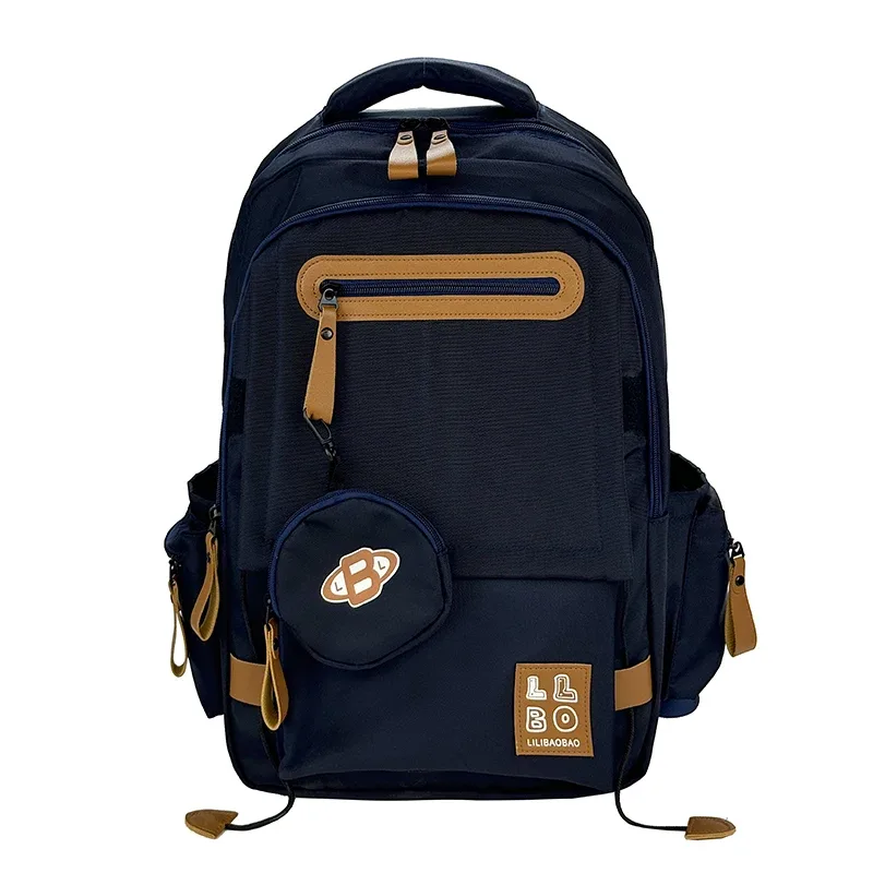 sac à dos de grande capacité en tissu oxford, sac à dos de voyage pour étudiants de banlieue pour hommes