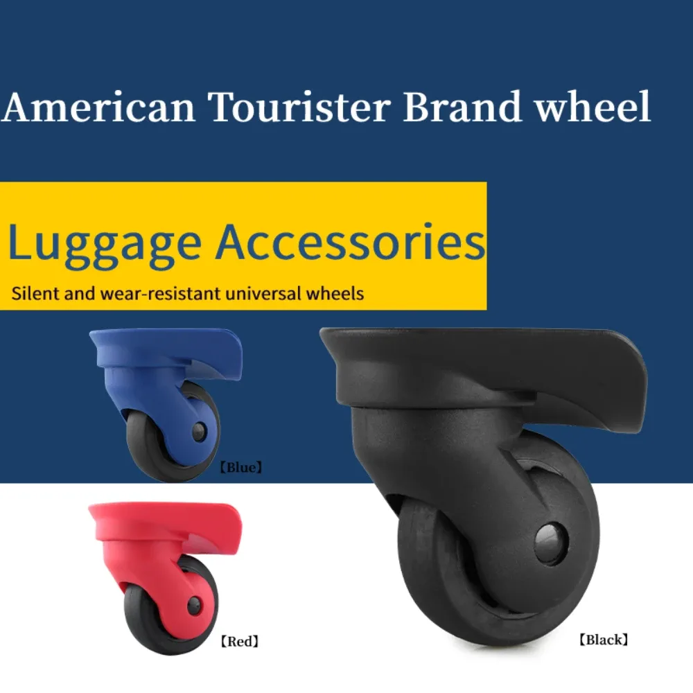 Accessoires de roues pour valise American Tourister 41Z, roues universelles Hongsheng A52 pour valise, remplacement de roues pour sac de voyage