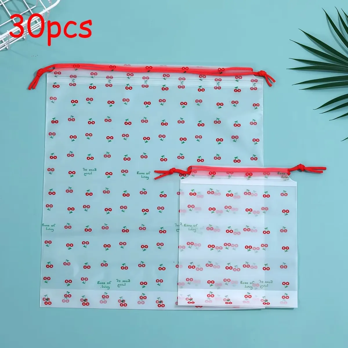 sac à cordon de serrage 40 pièces, sac de rangement pour chaussures de voyage, sac d'emballage transparent pour vêtements de voyage cherry, sac de rangement anti-poussière pour jouets et chaussures