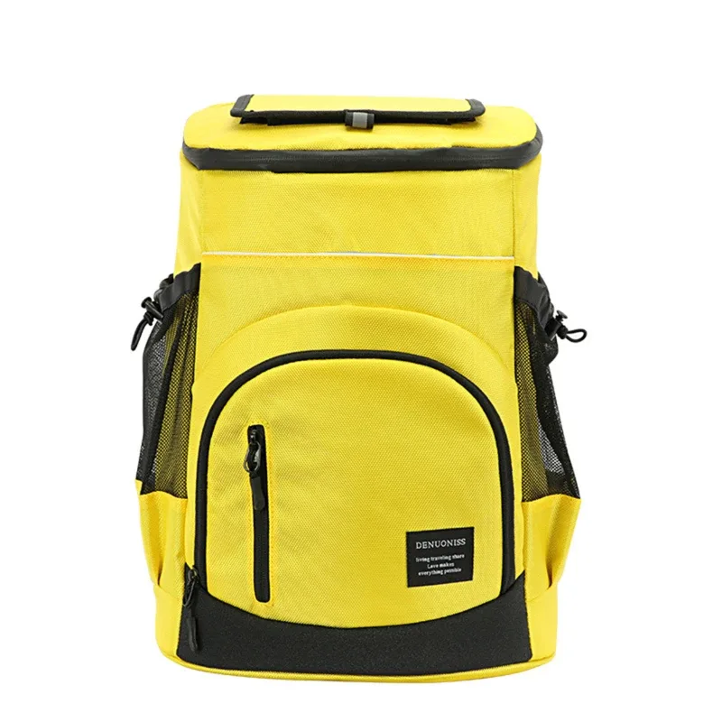 30l réfrigérateur sac thermique isotherme réfrigérateur voyage en plein air plage glace bière sac à dos doux isolé refroidisseur sac à dos