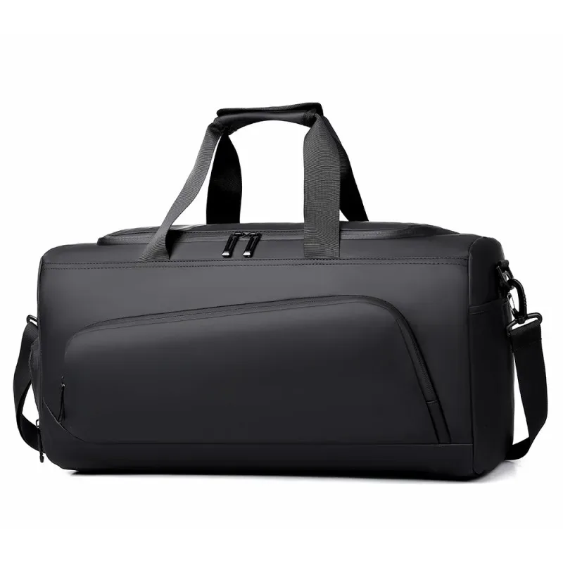 sac de sport, sac à main de grande capacité, sac polochon de voyage portable, multi-compartiments avec rangement de chaussures, parfait pour les vacances, la salle de sport