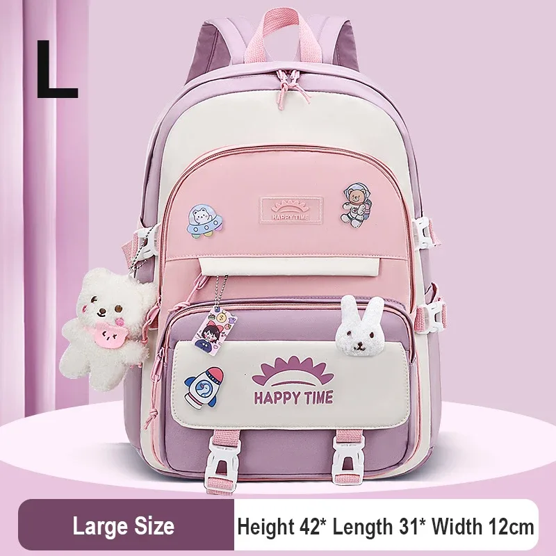 sac à dos d'école primaire pour enfants kawaii fille sac d'école fournitures sacs à dos imperméables pour enfants mochila mujer