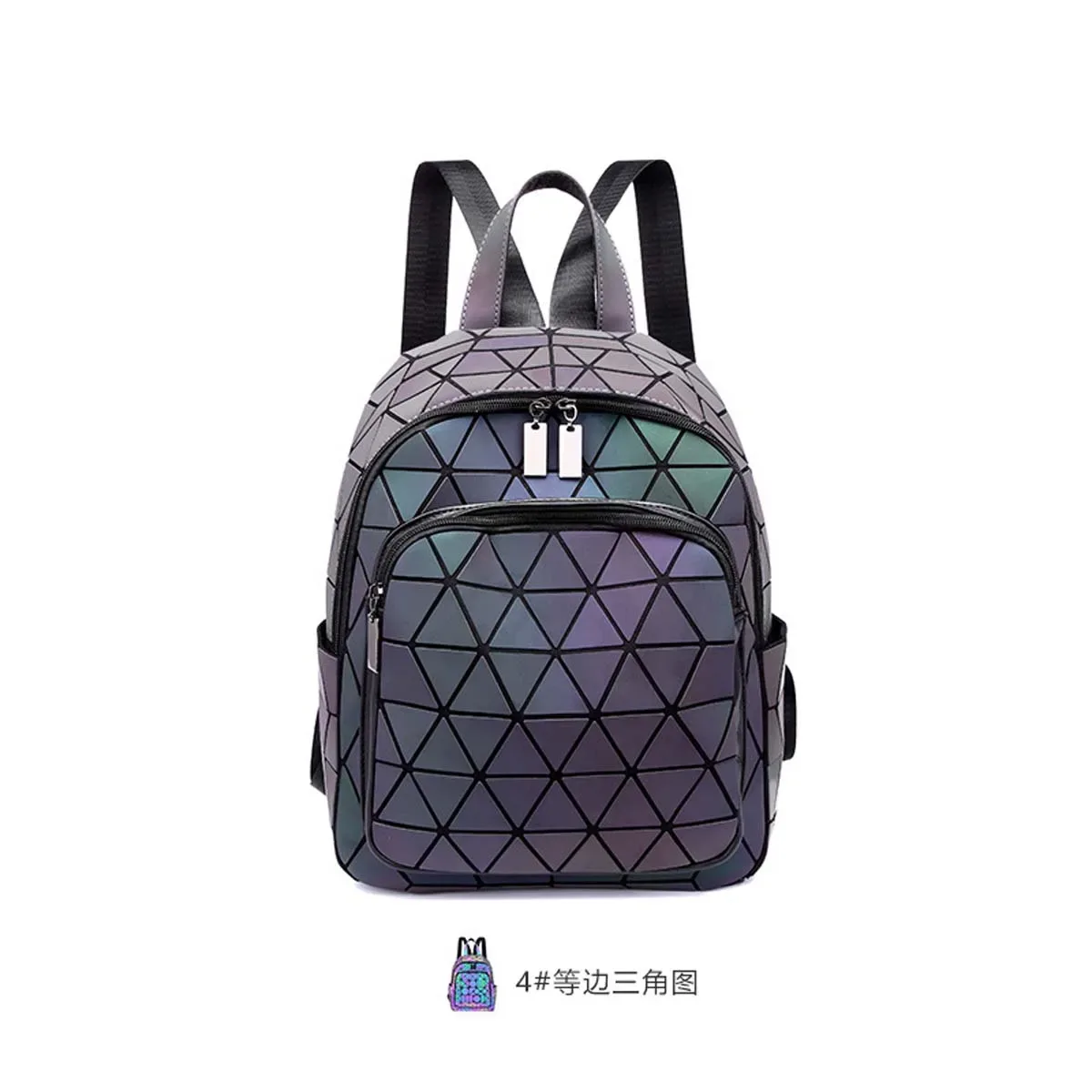 2024 nouveau sac à dos nuit sac à dos réfléchissant pour femmes léger grande capacité sac à dos mode diamant sac à dos pour les femmes