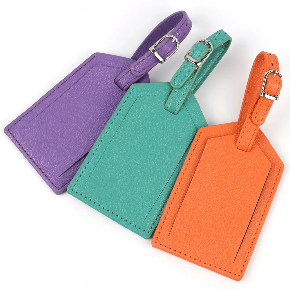 Étiquette de bagage personnalisée pour valise de voyage, nom et adresse, porte-étiquette de bagage, étiquettes d'embarquement portables, accessoires de voyage