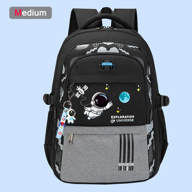 sac à dos d'école astronsominitié pour garçon, cartable étanche pour enfant du primaire