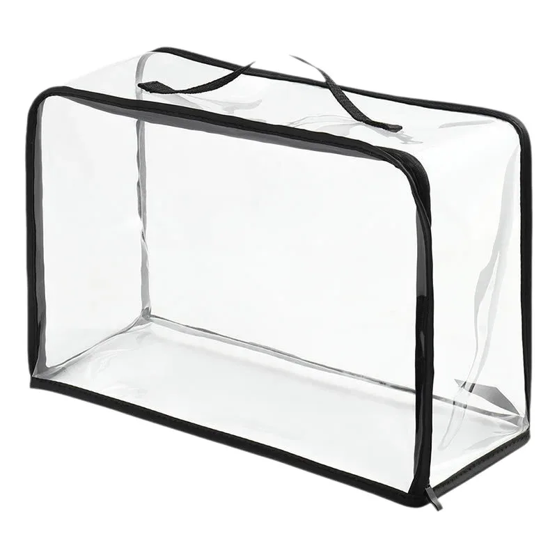 housse de protection anti-poussière pour sacs à main, sac de rangement cubique transparent, tissu non tissé moderne et minimaliste pour le rangement de la chambre