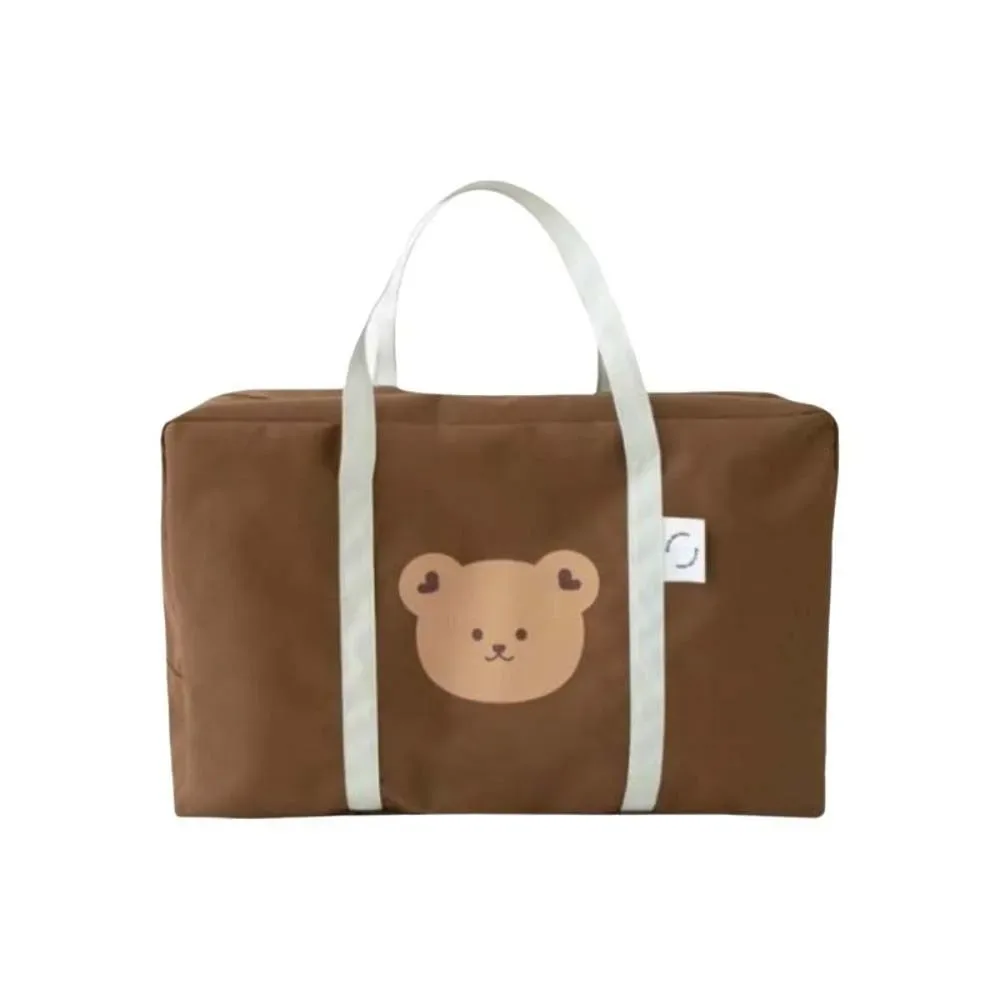 sac de rangement pour linge imperméable, organisateur de couettes, pochette de voyage anti-poussière lavable, sac de déménagement léger à fermeture éclair pour la maternelle