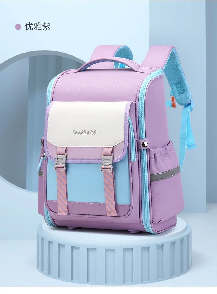 sacs d'école orthopédiques pour enfants, sacs à dos d'école primaire pour filles et garçons, sacs à dos d'école imperméables, sac à livres mochila
