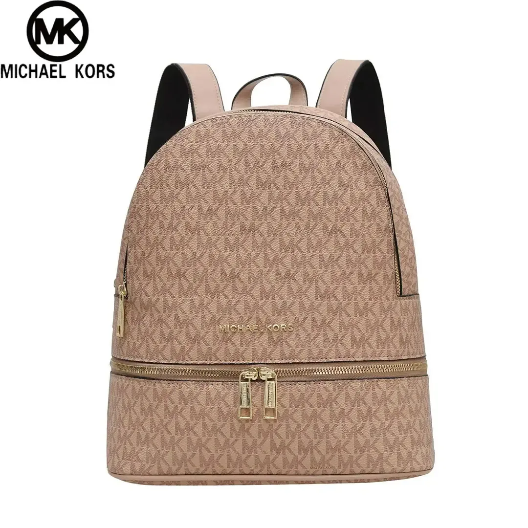 sac à dos de voyage michael kors young women's chamber - nouveau sac à bandoulière tendance grande capacité, sac de style livre de taille moyenne - couleur