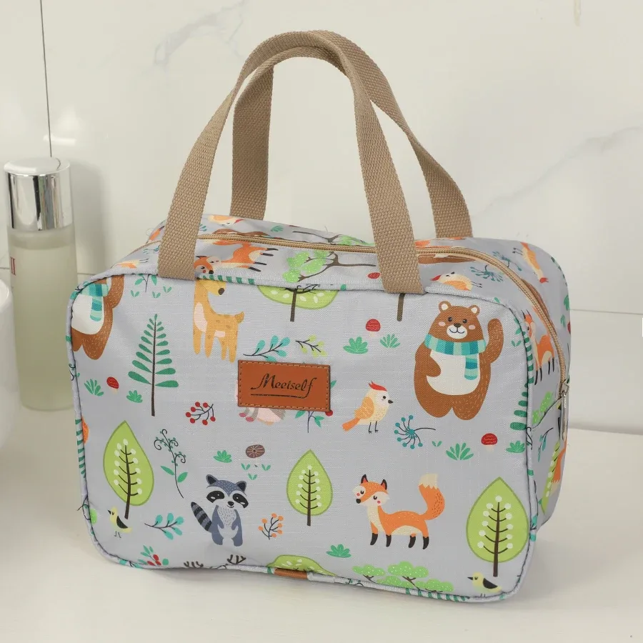 nouveau sac à bagages de voyage de grande capacité avec sac à main étanche imprimé de dessin animé sac de rangement de fournitures de plein air sac à déjeuner