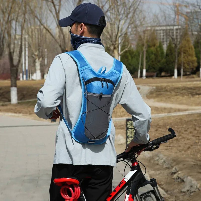 sac à dos de sport d'extérieur pour cyclisme, alpinisme, randonnée, sac à eau pour trekking, course à pied, sac à dos de voyage à double bandoulière