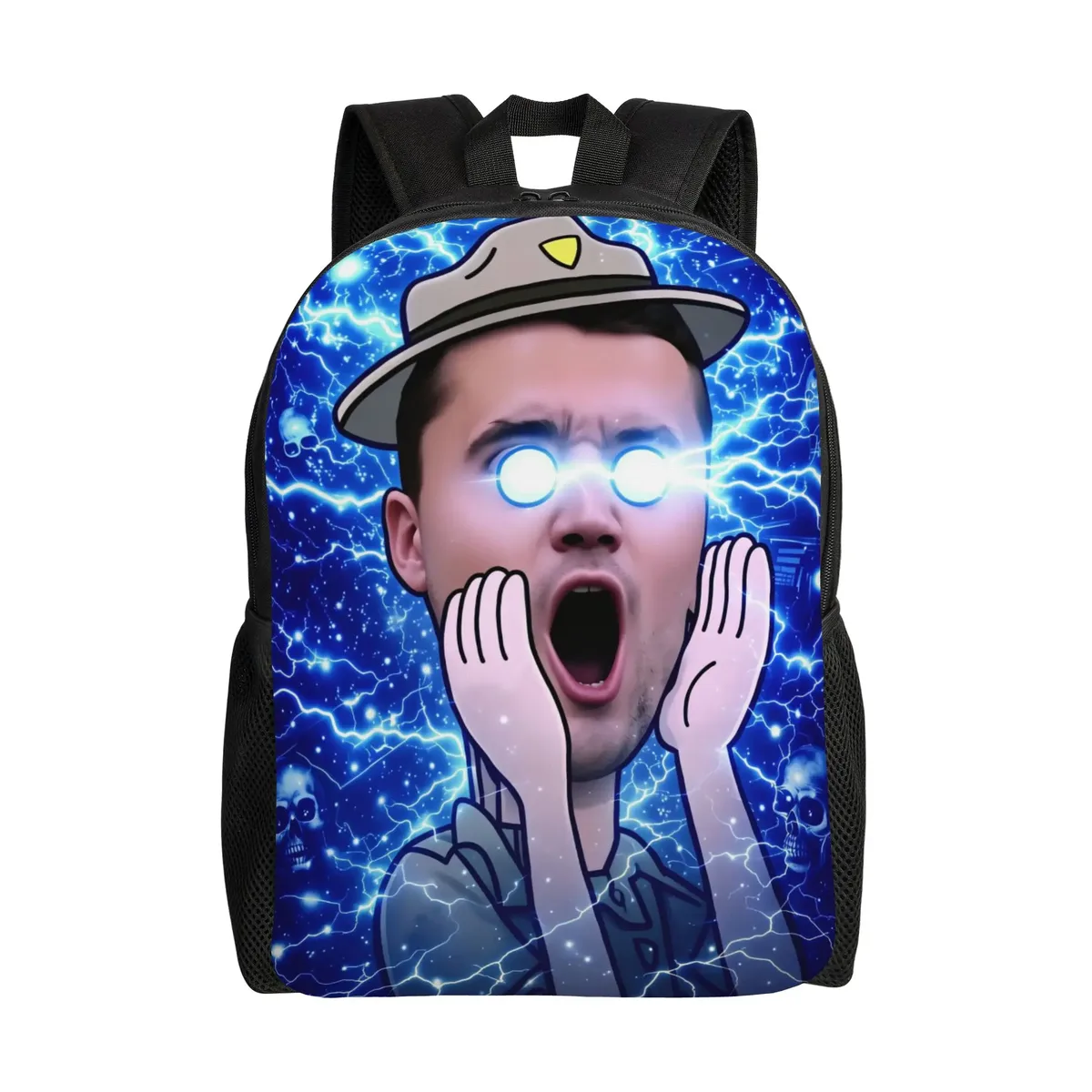 sac à dos amusant charlie kirk, sacs à dos de voyage, sacs d'école pour adolescents, design kawaii, sac à dos durable