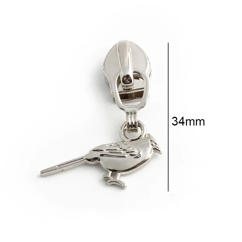 5/10/20 pièces 5 # curseur de fermeture éclair pour fermetures à glissière en nylon, sac à bande, extracteur de tête de fermeture, valise, kit de réparation de fermeture à glissière, accessoires de couture
