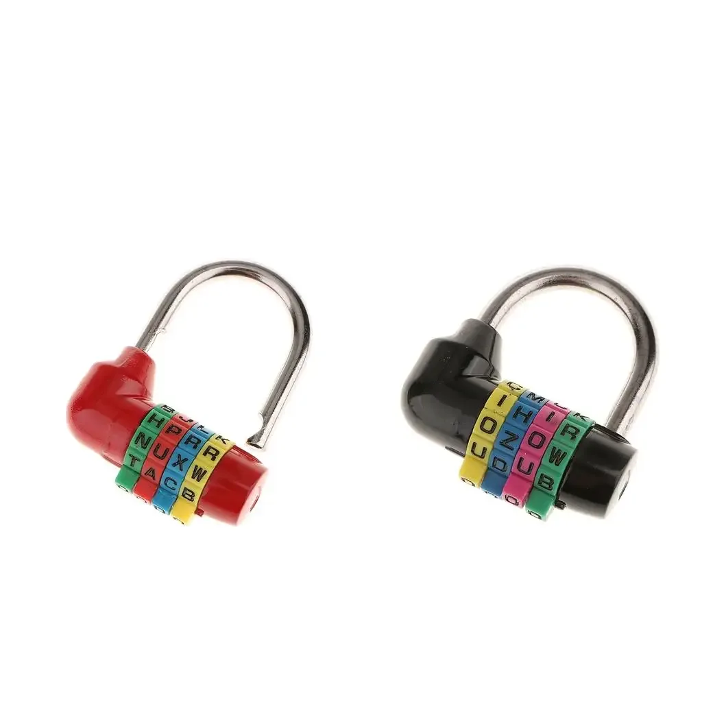 cadenas à combinaison à 4 chiffres en alliage de zinc, durable, pour valise, casier de gym, mallette de sécurité
