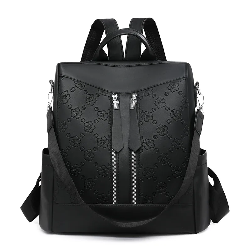 sac à dos antivol de grande capacité pour femmes, sac à main de voyage en cuir, sac à bandoulière élégant pour dames, travail, collège, usage quotidien