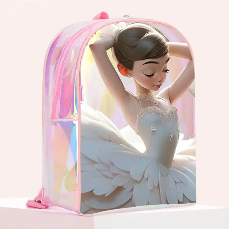 fille bookbag enfants sac à dos enfant laser ballet latin yoga gymnase sport stockage sacs à dos étanche fwash gratuit et résistant à la saleté