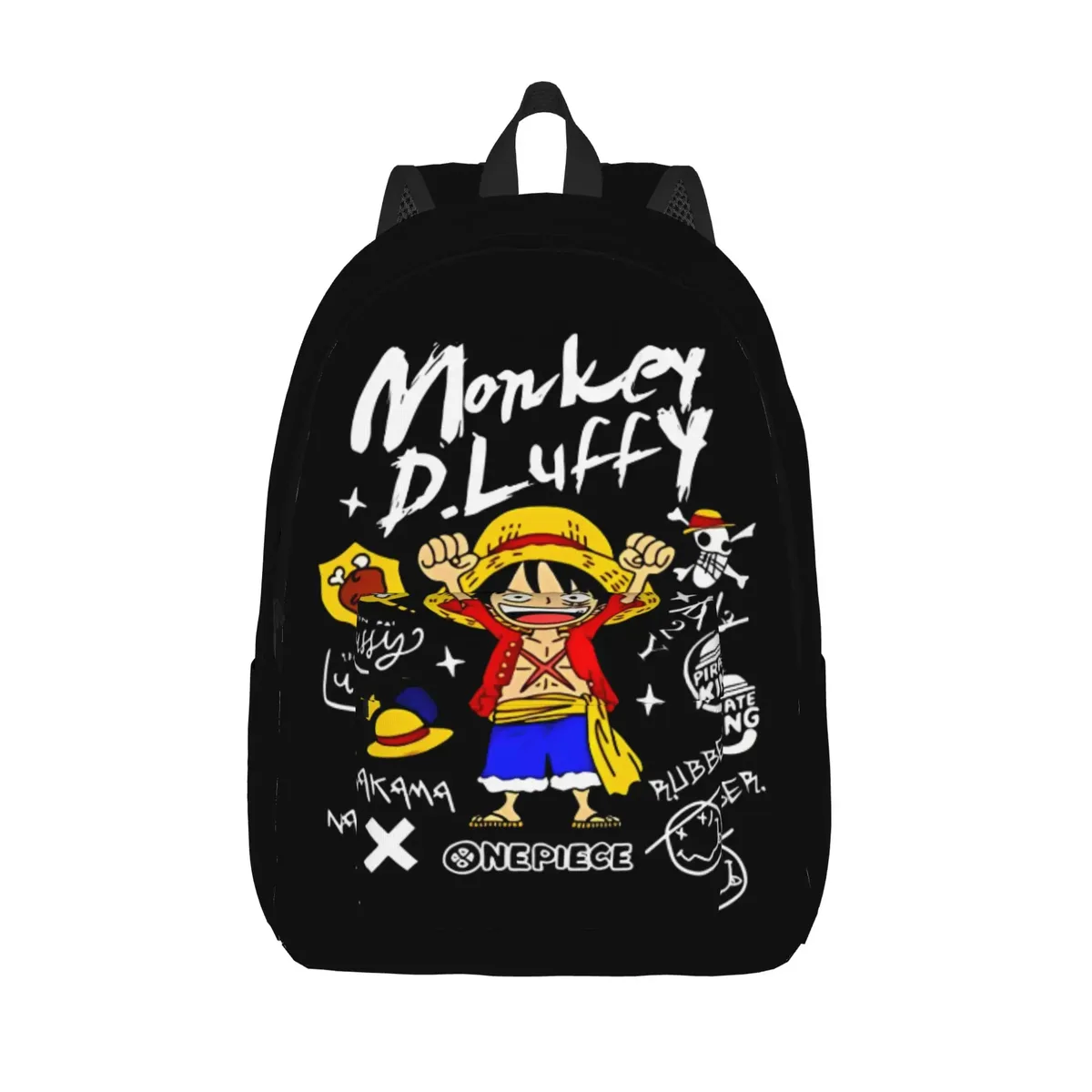 sac à dos luffys o-one-pieces pour hommes, femmes, adolescents, lycéens, randonnée, voyage, sac à bandoulière pour ordinateur portable, cadeau