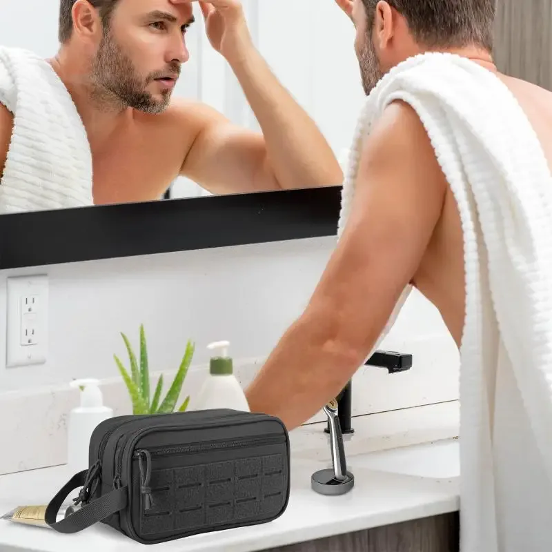 trousse de toilette homme femme, trousse d'hygiène, trousse de rasage, pochette de voyage pour douche et maquillage, sacs organisateurs cosmétiques