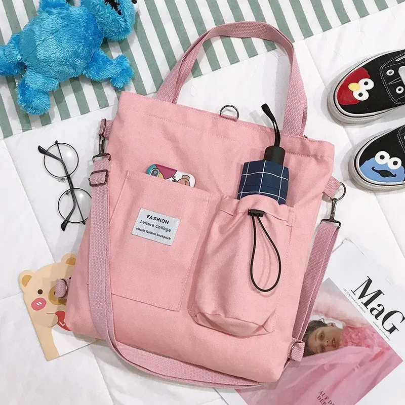 sac en toile pour femmes, nouveau design, sac à bandoulière à fermeture éclair, fourre-tout réutilisable de grande capacité pour dames, sacs de shopping en tissu écologique