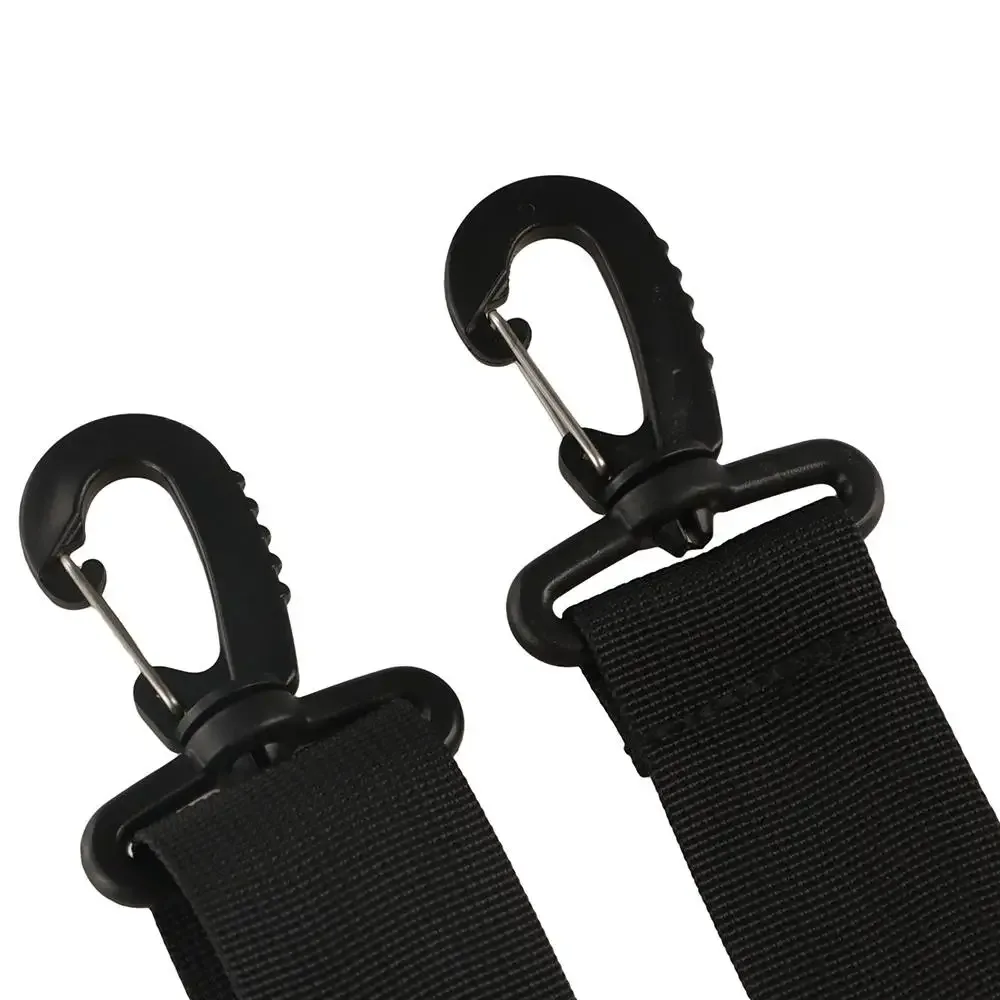 chaîne de sac à bandoulière réglable de couleur unie, rallonge de sac en nylon, ceinture de sac amovible avec rembourrage, chaîne de sac à bandoulière