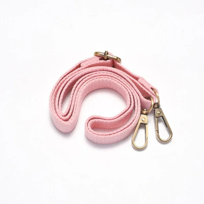 sangle de sac à bandoulière réglable pour femmes, ceintures de sac couleurs acidulées, sangle de remplacement en toile, accessoires de sac à la mode, 130cm de long