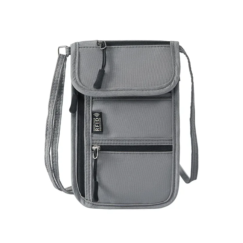 étui portable pour passeport et certificats, porte-carte d'identité, organisateur de voyage, sac bandoulière