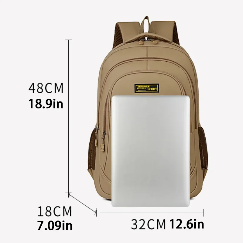 sac à dos unisexe de grande capacité, décontracté, pour voyage d'affaires, sac à dos pour livres, sac à dos universel confortable pour hommes et femmes, sac de randonnée