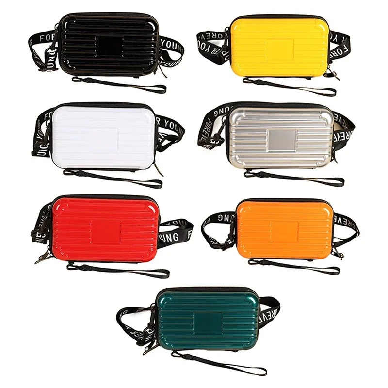 〔cc〕 | mini sac de voyage en forme de valise, sac à main, sac à bandoulière, sac étanche, boîte rigide, pochette, sac à main de soirée