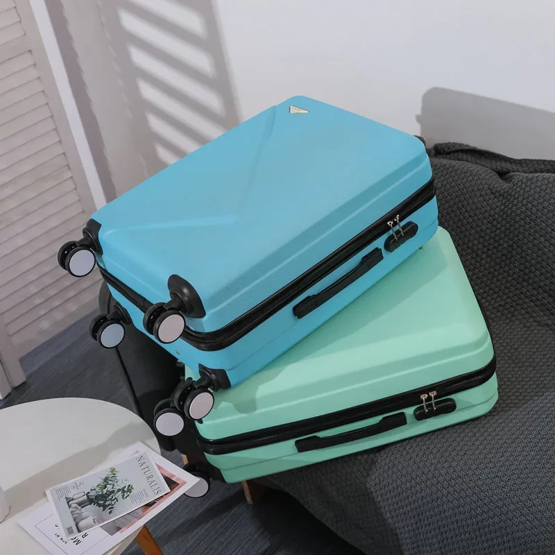 bagage 20-24-26 pouces 360 ° roue muette voyage d'affaires hommes femme bagages valise business