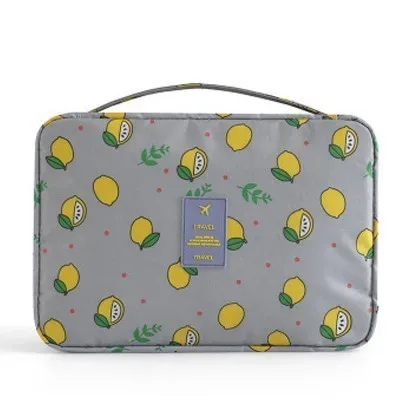 nouveaux sacs de maquillage portables essentiels de voyage, sac de rangement de grande capacité pouvant être lavé, sac de lavage, étui à cosmétiques oxford étanche