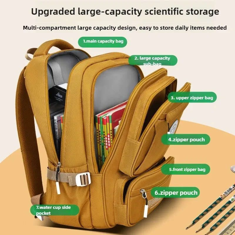 sac à dos de collège primaire, sacs d'école pour adolescents, sac à livres pour lycéens, sac à dos de voyage de sport de grande capacité pour hommes