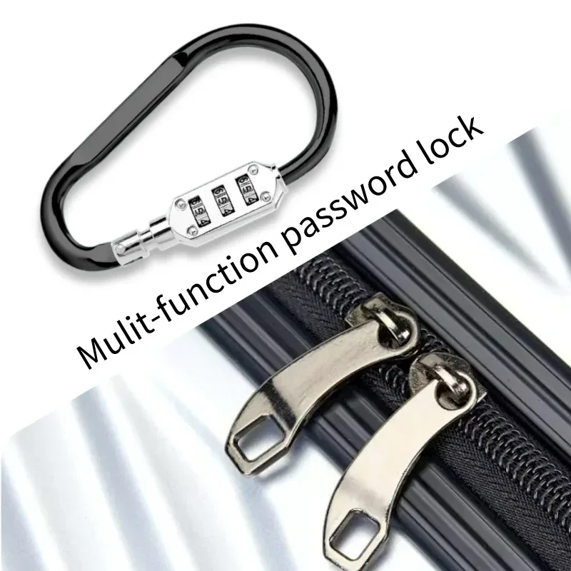 cadenas à code avec cadran à 3 chiffres, serrure à fermeture éclair pour bagages, sac à dos, sac à main, valise, meloutdoor, optimiste, durable
