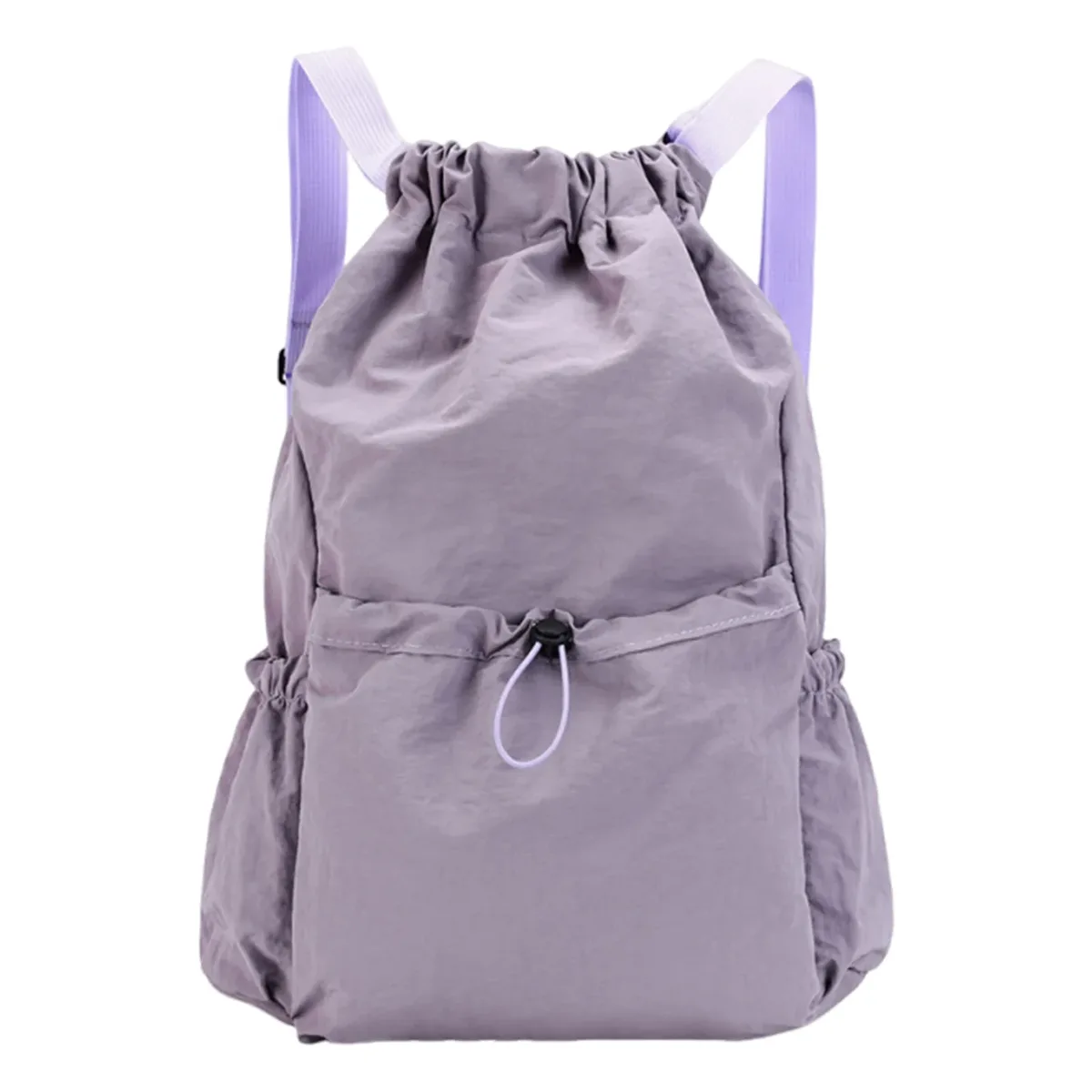 sac à dos pliable à cordon de serrage, grande capacité, imperméable, sac de sport à cordon de serrage, sac de voyage à cordon de serrage, sac de fitness léger
