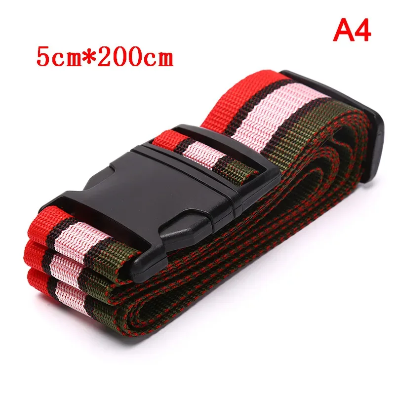 sangle de bagage de voyage réglable avec verrouillage par mot de passe, ceinture d'emballage, verrouillage sécurisé des bagages, antivol, ceinture de faisceau de bagages