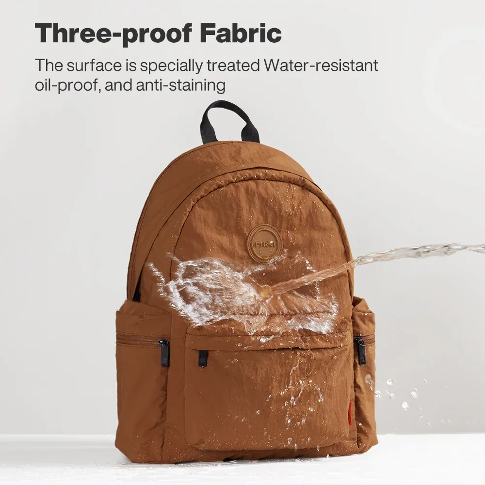 mixi – sac à dos léger d'extérieur, sac à dos décontracté pour ordinateur portable, sac à livres de voyage, résistant à l'eau, petit sac de randonnée durable